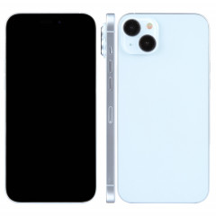 Pour iPhone 15, écran noir, faux modèle d'affichage factice non fonctionnel (bleu)