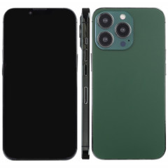 Pour iPhone 13 Pro, écran noir, faux modèle d'affichage factice non fonctionnel (vert foncé)