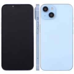 Pour iPhone 14, écran noir, faux modèle d'affichage factice non fonctionnel (bleu)