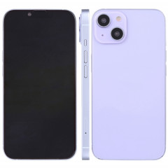 Pour iPhone 14, écran noir, faux modèle d'affichage factice non fonctionnel (violet)