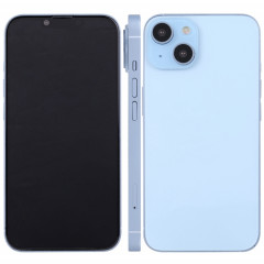 Pour iPhone 14 Plus, écran noir, faux modèle d'affichage factice non fonctionnel (bleu)