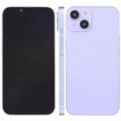 Pour iPhone 14 Plus, écran noir, faux modèle d'affichage factice non fonctionnel (violet)