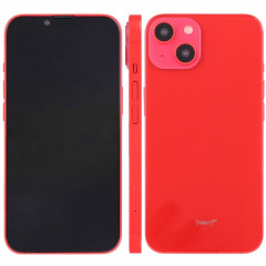 Pour iPhone 14 Plus, écran noir, faux modèle d'affichage factice non fonctionnel (rouge)