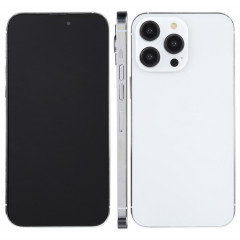 Pour iPhone 14 Pro Max Écran noir faux modèle d'affichage factice non fonctionnel (blanc)