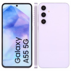 Pour Samsung Galaxy A55 5G Écran couleur faux modèle d'affichage factice non fonctionnel (violet)