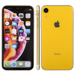 Modèle d'affichage factice factice d'écran non-couleur pour iPhone XR (jaune)