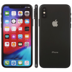 Modèle d'affichage factice factice d'écran non-couleur pour iPhone XS (noir)