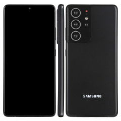 Modèle d'affichage factice faux écran noir non fonctionnel pour Samsung Galaxy S21 Ultra 5G (noir)