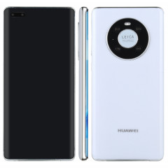 Modèle d'affichage factice factice à écran noir non fonctionnel pour Huawei Mate 40 Pro 5G (blanc)
