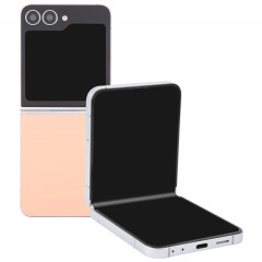 Pour Samsung Galaxy Z Flip6 Écran noir Modèle d'affichage factice non fonctionnel (rose)