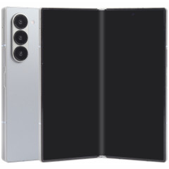 Pour Samsung Galaxy Z Fold6 Écran noir Modèle d'affichage factice non fonctionnel (argent)