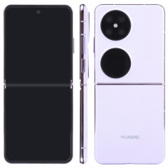 Pour Huawei Pocket 2 Écran noir faux modèle d'affichage factice non fonctionnel (violet)