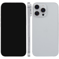 Pour iPhone 16 Pro, écran noir, faux modèle d'affichage factice non fonctionnel (gris)