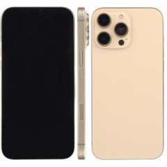 iPhone 16 Pro Max factice écran noir (or)