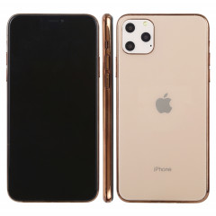 Modèle d'écran factice avec faux écran noir pour iPhone XI Max (6.5 pouces) (or rose)