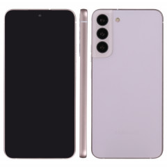 Pour Samsung Galaxy S22+ 5G écran noir faux modèle d'affichage factice non fonctionnel (or rose)