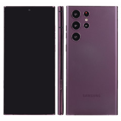 Pour Samsung Galaxy S22 Ultra 5G écran noir faux modèle d'affichage factice non fonctionnel (violet)