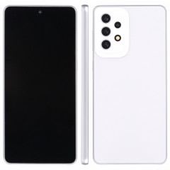 Pour Samsung Galaxy A73 5G écran noir faux modèle d'affichage factice non fonctionnel (blanc)
