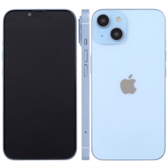 Pour iPhone 14 Plus écran noir faux modèle d'affichage factice non fonctionnel (bleu)