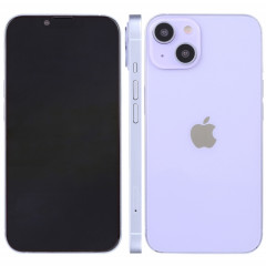 Pour iPhone 14 Plus écran noir faux modèle d'affichage factice non fonctionnel (violet)