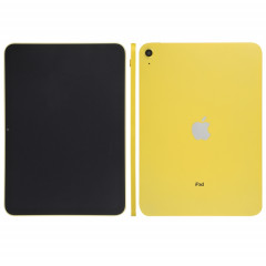 Pour iPad 10e génération 10.9 2022 Écran noir Faux modèle d'affichage factice non fonctionnel (jaune)