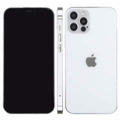 Modèle d'affichage factice d'écran non fonctionnel à écran noir pour iPhone 12 Pro (6,1 pouces), Vesion légère (blanc)