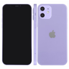 Modèle d'affichage factice non fonctionnel à l'écran noir pour iPhone 12 (6,1 pouces), version de la lumière (violet)