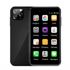 SOYES i14 Mini téléphone à carte à puce, 2 Go + 32 Go, 3.0 pouces Android 8.1 MTK6580 Quad Core 1.3GHz, Réseau: 3G, Double SIM, Version globale avec Google Play (Noir)