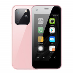 SOYES XS13, 1 Go + 8 Go, 2,5 pouces MTK6580 Quad Core jusqu'à 1,3 GHz, Bluetooth, WiFi, FM, Réseau : 3G, Dual SIM (Rose)