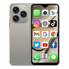 SOYES XS18 Pro Max, 2 Go + 16 Go, Face ID, 4,3 pouces Android 8.1 MTK6737A Quad Core, Réseau : 4G, OTG, Double SIM (Gris)