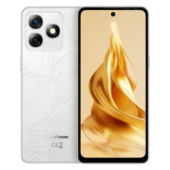  Ulefone Note 18 Pro, 6 Go + 256 Go, Face ID et empreinte digitale latérale, 6,78 pouces Android 14 MediaTek Helio G91 MTK6769 Octa Core, Réseau : 4G, Double SIM, OTG, NFC (Moonlit White)