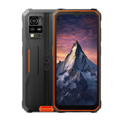  Blatskviev BV4800 Pro, N&B + 128 Go, IP68/IPSHYAK/MIL-STD-810X, avec 56 pouces Android 14 Unisoc T606 Vinaigre, Réseau : Noir, OTG (Orange)