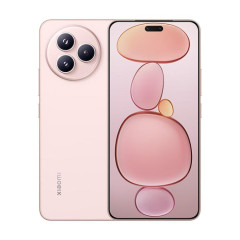 Xiaomi Civi 5 Pro, 12 Go + 256 Go, écran 6,55 pouces, lecteur d'empreintes digitales, processeur Snapdragon 8s Octa-Core, NFC, réseau 5G (rose)
