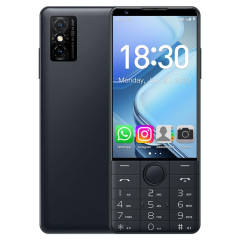 Téléphone à clavier DOOV R70, 6 Go + 128 Go, 4 pouces, Android 13, Mediatek MT6762 Octa Core, réseau 4G, compatible Google Store, avec appareil photo (noir)