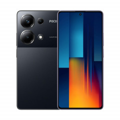  Xiaomi POCO M6 Pro Global, 12 Go + 512 Go, lecteur d'empreintes digitales à l'écran, 6,67 pouces MIUI 14 MediaTek Helio G99-Ultra Octa Core 2,2 GHz, NFC, réseau : 4G (noir)