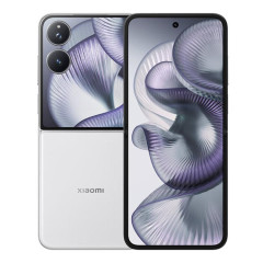 Xiaomi MIX Flip 2, 12 Go + 256 Go, 6,86 pouces + 4,01 pouces, Xiaomi HyperOS 2, Snapdragon 8 Elite Octa Core, NFC, réseau 5G (blanc)