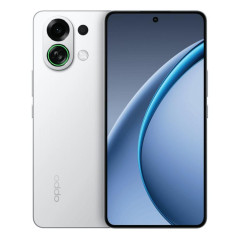 OPPO K13 Turbo, 16 Go + 256 Go, écran 6,8 pouces, lecteur d'empreintes digitales, ColorOS 15.0, MediaTek Dimensity 8450 Octa Core, NFC, réseau 5G (blanc)