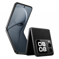 Huawei nova Flip, 12 Go + 512 Go, identification par empreinte digitale latérale, 6,94 pouces + 2,14 pouces HarmonyOS 4.2 Octa Core, NFC, OTG, ne prend pas en charge Google Play (noir)