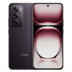 Téléphone OPPO Reno12 AI, 16 Go + 256 Go, écran d'empreintes digitales, 6,7 pouces ColorOS 14.1 Dimensity 8250 Octa Core jusqu'à 3,1 GHz, NFC, OTG, réseau : 5G (noir)