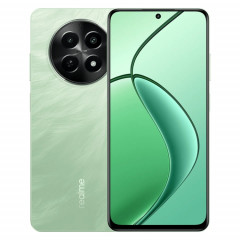 Realme 12x, 12 Go + 512 Go, identification par empreinte digitale latérale, 6,67 pouces Realme UI 5.0 Dimensity 6100+ 5G Octa Core, NFC, réseau : 5G, prise en charge Google Play (vert plume)
