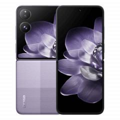Xiaomi MIX Flip, 12 Go + 256 Go, 6,86 pouces + 4,01 pouces Xiaomi HyperOS Snapdragon 8 Gen 3 Octa Core 4 nm jusqu'à 3,3 GHz, NFC, réseau : 5G (violet)