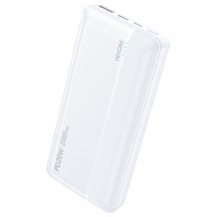 WEKOME WP-04 Tidal Energy Series 20000mAh 20W Banque d'alimentation à charge rapide (Blanc)