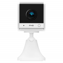 CAMSOY S20 1080P WiFi Caméra d'action réseau sans fil Enregistreur grand angle avec support (Blanc)