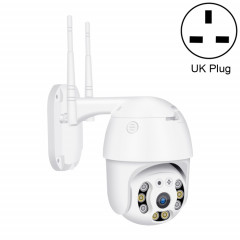 QX21 1080P HD WIFI Caméra IP, Support Vision nocturne et Détection de mouvement et carte Audio & TF, Bouchon UK