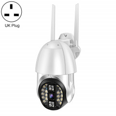 QX33 1080P PANORAMIC PTZ PTZ PTZ 360 degre Caméra WiFi rotative 360 ​​PTZ, Prise en charge de la journée et de la nuit de la couleur et de la section vocale à double sens et de détection de mouvement Alarme et