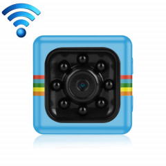 SQ11 HOME HD 1080P 8 LEDS MINI WIFI Caméra, Support Vision Night & Mouvement et carte TF (Bleu)