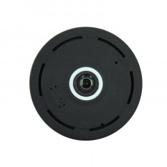 360EyeS EC11-I6 Caméra panoramique réseau 360 ° 1280 * 960P avec fente pour carte TF, contrôle des téléphones mobiles de soutien (noir)