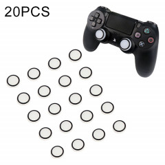 20 PCS Housse de protection en silicone lumineux pour manette de jeu PS4 / PS3 / PS2 / XBOX360 / XBOXONE / WIIU (noir)