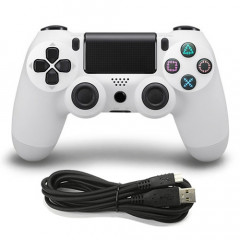 Contrôleur de jeu câblé DUALSHOCK 4 pour Sony PS4 (Blanc)