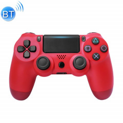Manette de jeu Bluetooth sans fil avec lampe pour PS4, version américaine (rouge)